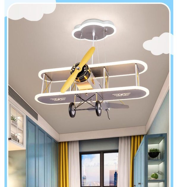 Super Cool Designed Double-Decker Airplane Style Wall Lamp Supply