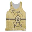 Super Vintage Propeller Designed 3D Tank Tops Hot on Sale