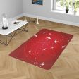 Travelling with Aircraft (Red) Designed Carpet & Floor Mats For Discount