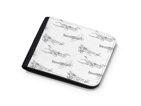 Super Aircrafts Designed Wallets Online Sale