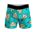 Super Cool Paper Airplanes Designed Men Boxers Online Sale