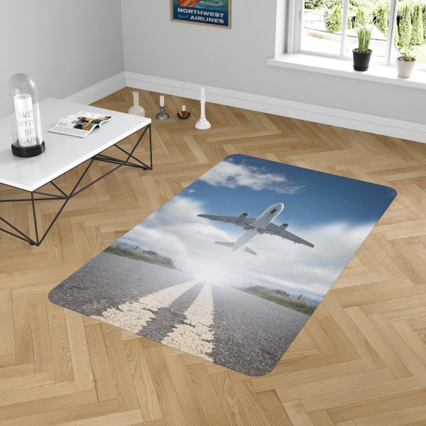 Taking Off Aircraft Designed Carpet & Floor Mats Discount