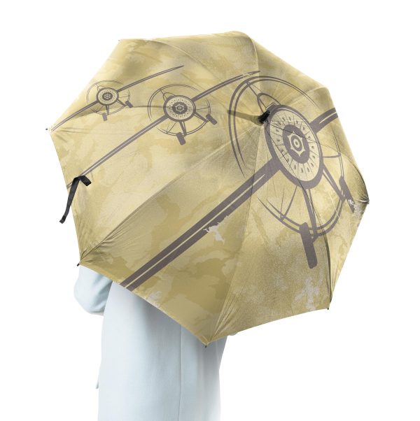 Super Vintage Propeller Designed Umbrella on Sale