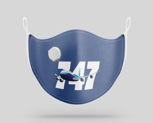 Super Boeing 747 Designed Face Masks For Sale