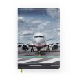 Amazing Clouds and Boeing 737 NG Designed Notebooks Online Hot Sale