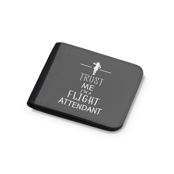 Trust Me I m a Flight Attendant Designed Wallets Online Hot Sale