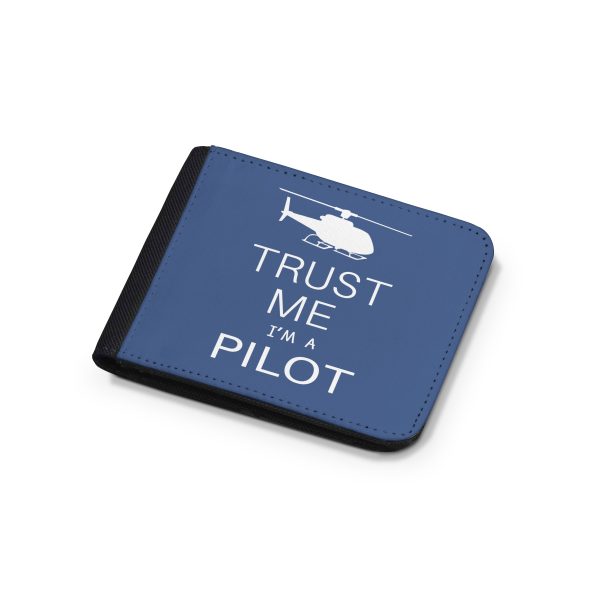 Trust Me I m a Pilot (Helicopter) Designed Wallets Sale