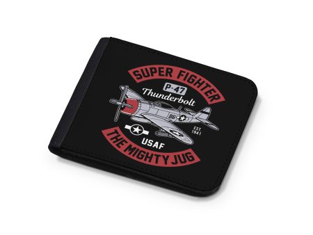 World War 2 Classics (P-47 Superbolt) Designed Wallets on Sale