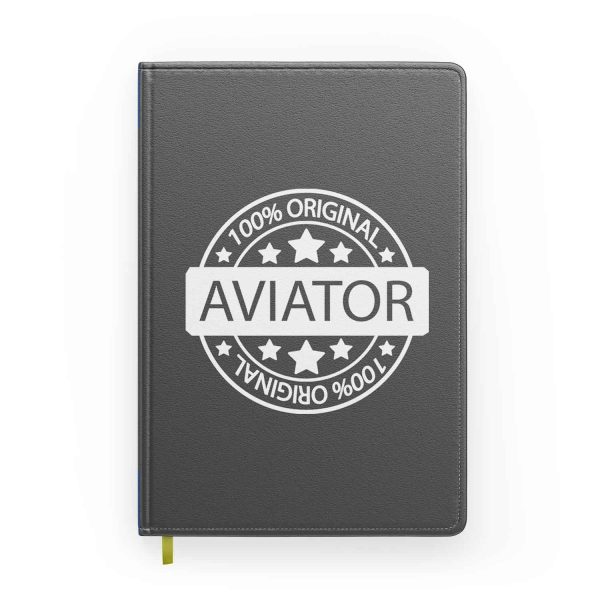 %100 Original Aviator Designed Notebooks Online