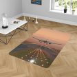 Super Cool Landing During Sunset Designed Carpet & Floor Mats Online Hot Sale