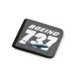 Super Boeing 737+Text Designed Wallets Fashion