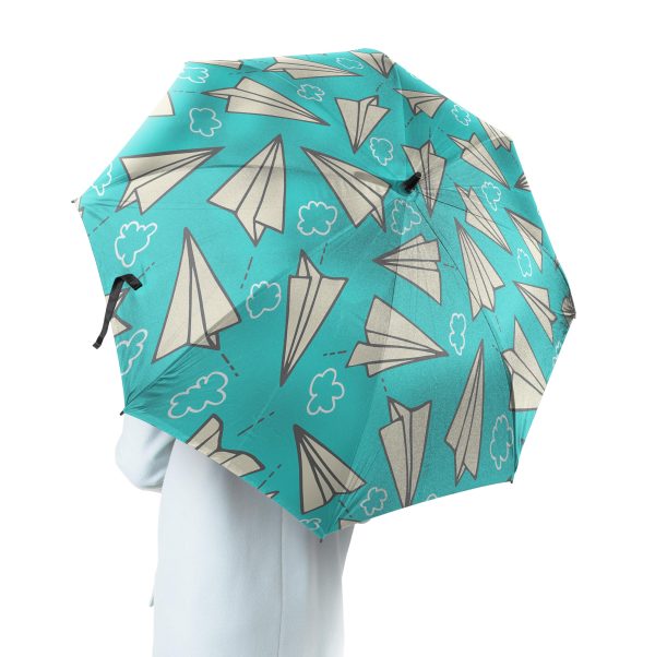 Super Cool Paper Airplanes Designed Umbrella For Discount