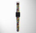 Super Colourful Airplanes Designed Leather Apple Watch Straps Online