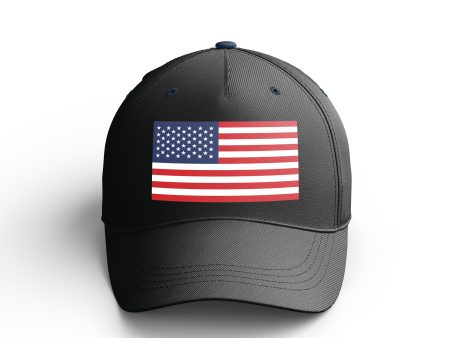 USA Flag Embroidered Hats Fashion