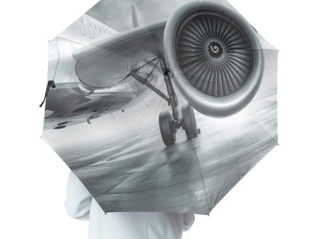 Super Cool Airliner Jet Engine Designed Umbrella Online