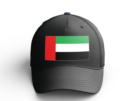 UAE Flag Embroidered Hats Cheap