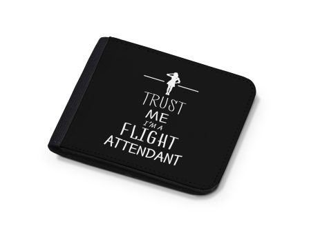 Trust Me I m a Flight Attendant Designed Wallets Online Hot Sale