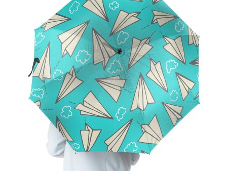 Super Cool Paper Airplanes Designed Umbrella For Discount