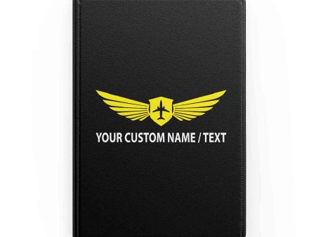 Customizable Badge (2) & Name Designed Notebooks Cheap