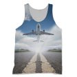 Taking off Aircraft Designed 3D Tank Tops Hot on Sale