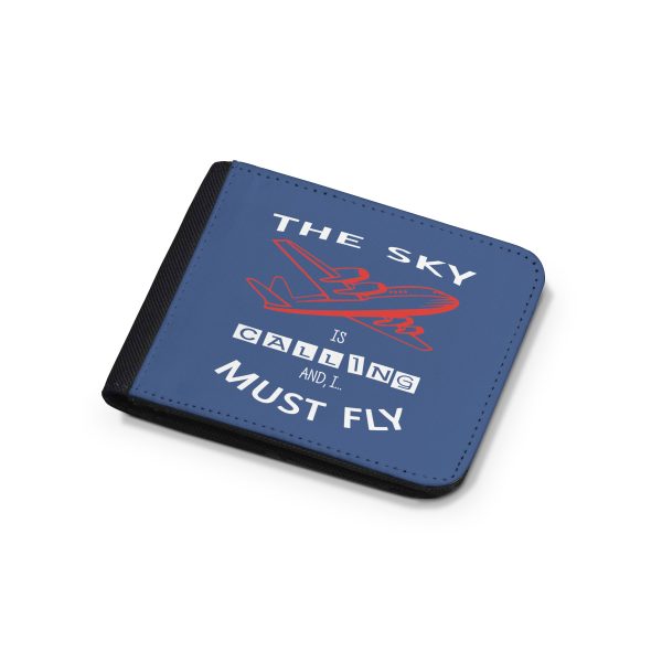 The Sky is Calling and I Must Fly Designed Wallets For Sale