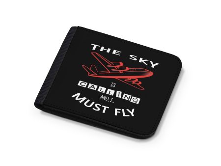 The Sky is Calling and I Must Fly Designed Wallets For Sale