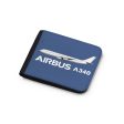 The Airbus A340 Designed Wallets Online Sale