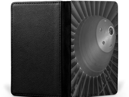 Super View of Jet Engine Printed Passport & Travel Cases For Discount