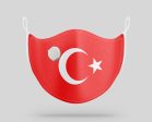 Turkey Flag Designed Face Masks Supply