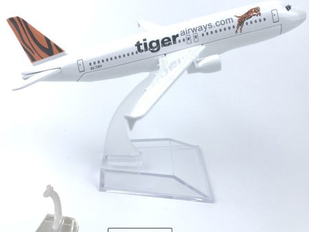 Tiger Airways Singapore Airbus A320 Airplane Model (16CM) on Sale