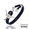 (Edition 2) Boeing 777 Airplane Designed Rope Leather Bracelets Online