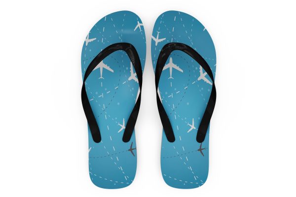 Travelling with Aircraft Designed Slippers (Flip Flops) For Cheap