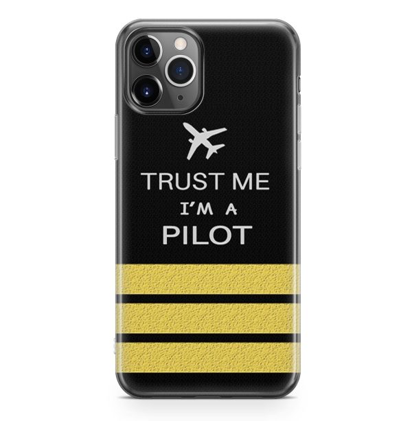 Trust Me I m a Pilot (Epaulette) Designed iPhone Cases Fashion