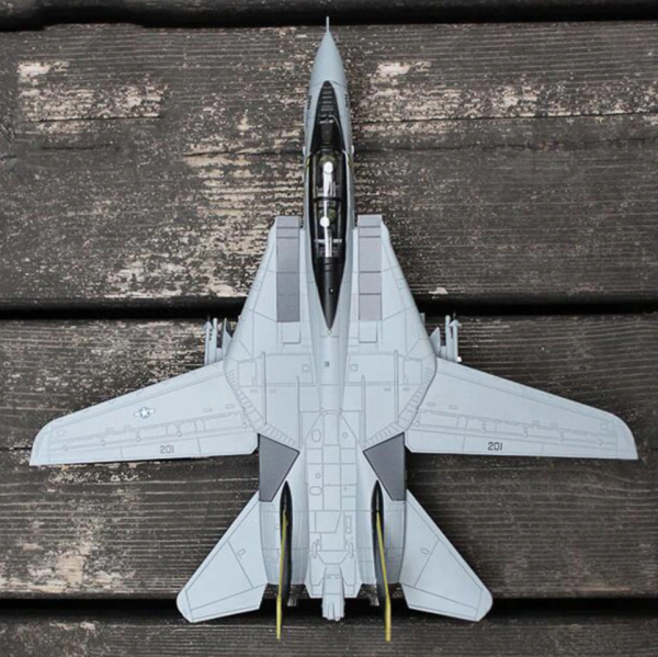 1 100 Scale USA F-14A B AJ200 VF-84 Fighter Airplane Model Online now