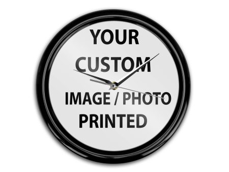 Your Custom Photo   Image Designed & Printed Wall Clocks Online Sale