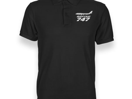 The Boeing 747 Designed Polo T-Shirts Online Sale