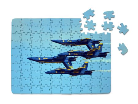 US Navy Blue Angels Printed Puzzles Cheap