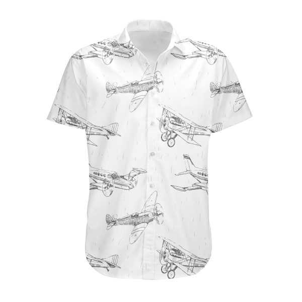 Super Aircrafts Designed 3D Shirts on Sale