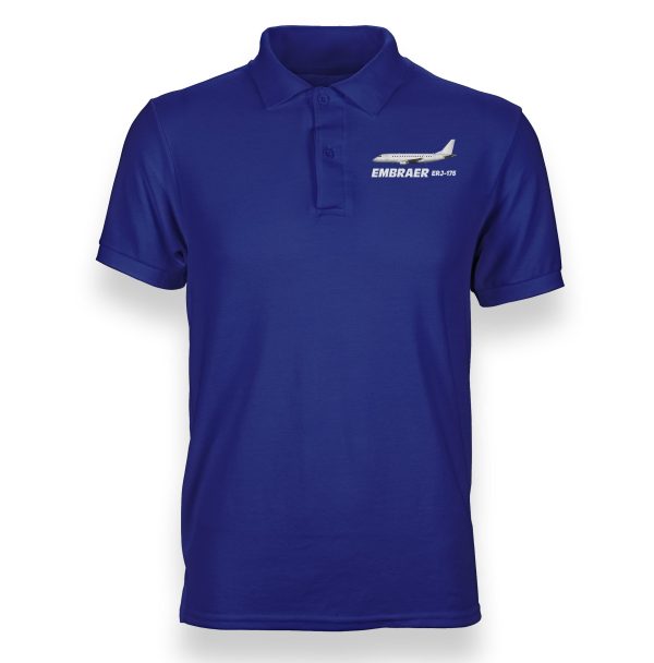 The Embraer ERJ-175 Designed Polo T-Shirts For Discount