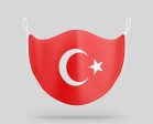 Turkey Flag Designed Face Masks Supply