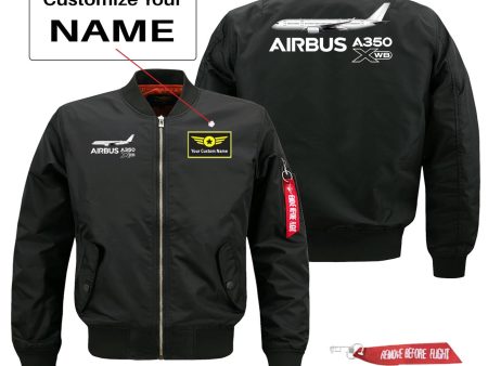 The Airbus A350 WXB Designed Pilot Jackets (Customizable) Online