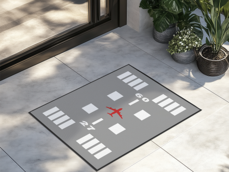 Special Runway (Gray) Designed Door Mats Online Sale