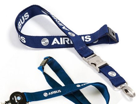 Super Quality Airbus Blue Lanyard & ID Holders Discount