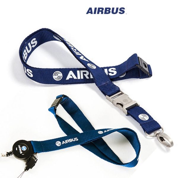 Super Quality Airbus Blue Lanyard & ID Holders Discount