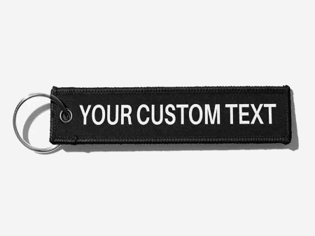 Your Custom Text Designed Key Chains Hot on Sale