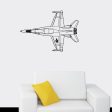 Very Detailed Superjet Designed Wall Sticker Online