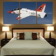 US Navy Training Jet Printed Canvas Posters (3 Pieces) on Sale