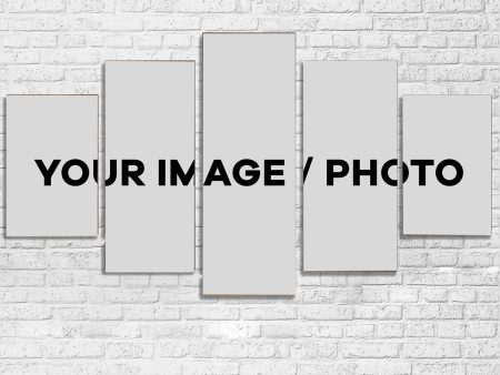 Your Custom Image   Photo Printed Multiple Canvas Poster Fashion