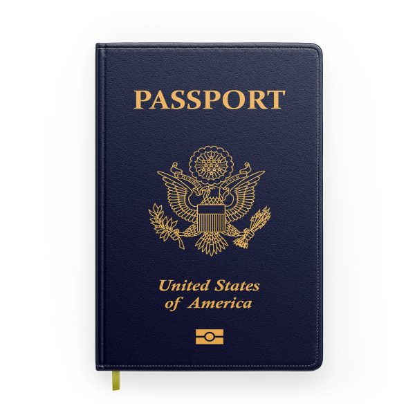 USA Passport Designed Notebooks on Sale