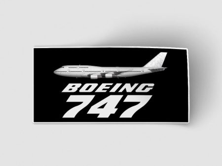 The Boeing 747 Designed Stickers Online now